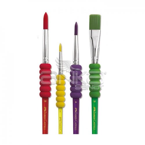 Faber Castell Soft Touch 4lü Fırça Seti 181620