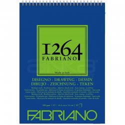 Fabriano 1264 Drawing Paper Çizim Defteri Üstten Spiralli 180g - Thumbnail