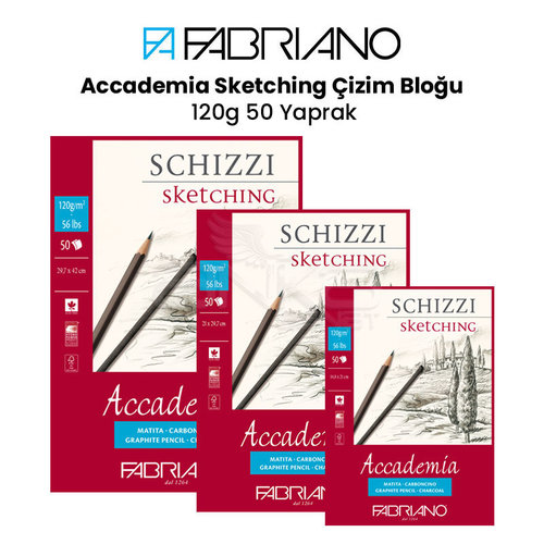 Fabriano Accademia Sketching Çizim Bloğu 120g 50 Yaprak