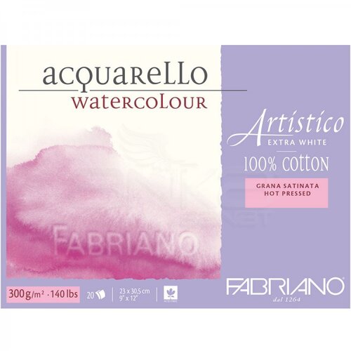 Fabriano Artistico Extra White 300g 31x41cm 20 Yaprak