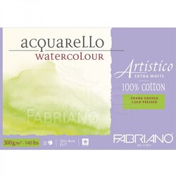 Fabriano Artistico Extra White 300g 31x41cm 20 Yaprak - Thumbnail