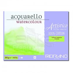 Fabriano Artistico Extra White Grana Grossa Rough 300g 12,5x18cm 25 Yaprak - Thumbnail