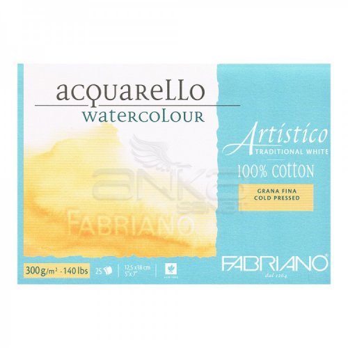 Fabriano Artistico Traditional White 300g 26x36cm 20 Yaprak