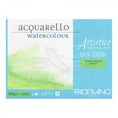 Fabriano Artistico Traditional White 300g 26x36cm 20 Yaprak