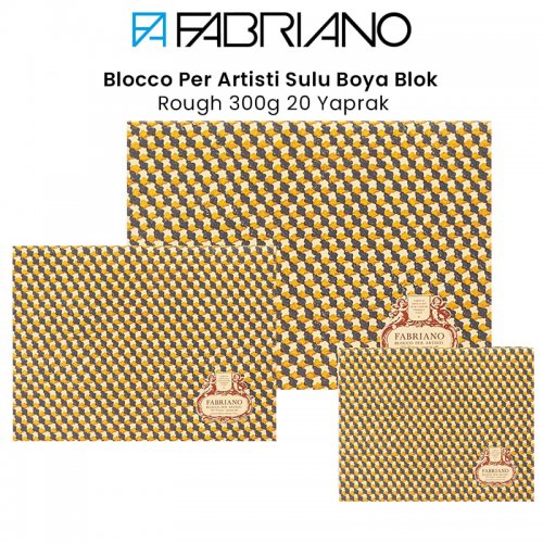 Fabriano Blocco Per Artisti Sulu Boya Blok Rough 300g 20 Yaprak