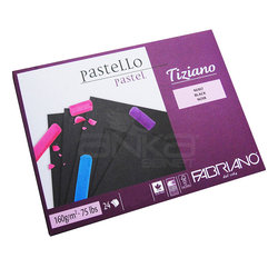 Fabriano Tiziano Pastel Blok Siyah 160g 24 Yaprak - Thumbnail