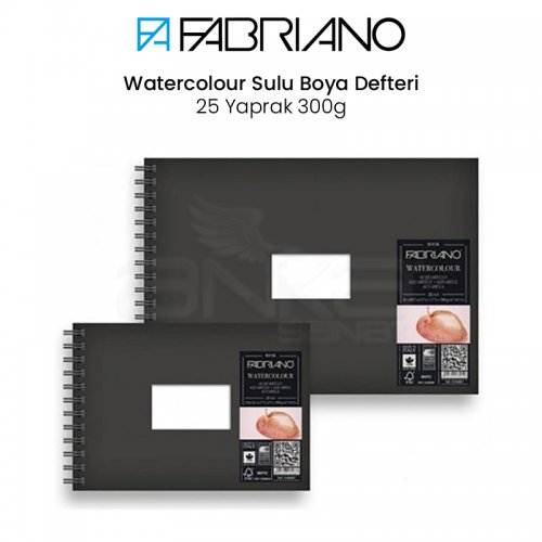 Fabriano Watercolour Sulu Boya Defteri 25 Yaprak 300g