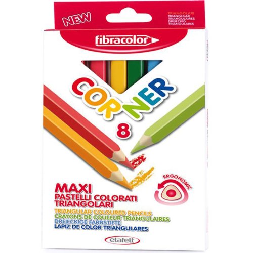 Fibracolor Corner Jumbo Kuruboya Takımı 8 Renk