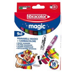 Zig - Fibracolor Magic Pen 9+1