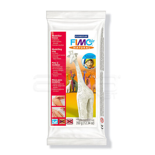 Fimo Air Natural Modelleme Kili 350g Beyaz Alp Çiçeği