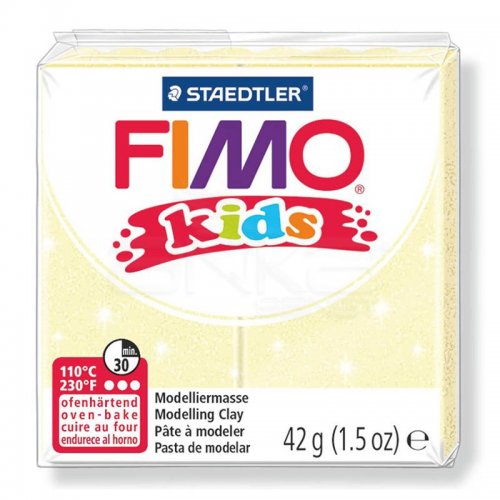 Fimo Kids Polimer Kil 42g 106 Sedefli Sarı - 106 Sedefli Sarı