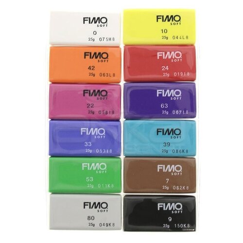 Fimo Polimer Kil Seti 12 Parça Basic 8023 C12-1