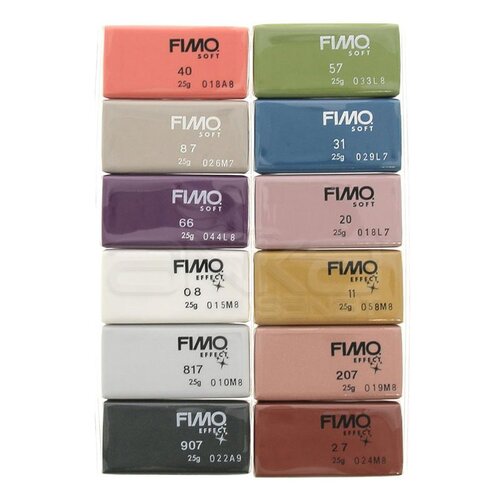 Fimo Polimer Kil Seti 12 Parça Fashion 8023 C12-5