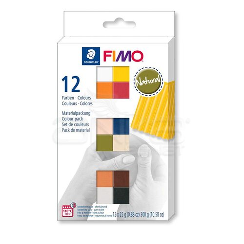 Fimo Polimer Kil Seti 12 Parça Natural 8023 C12-4