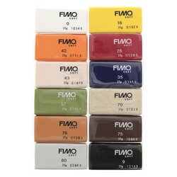 Fimo - Fimo Polimer Kil Seti 12 Parça Natural 8023 C12-4 (1)