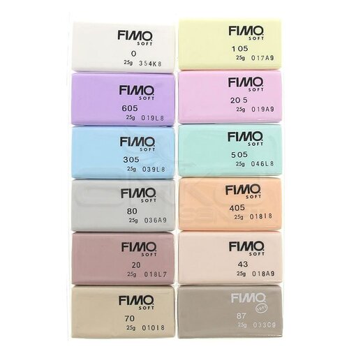 Fimo Polimer Kil Seti 12 Parça Pastel 8023 C12-3