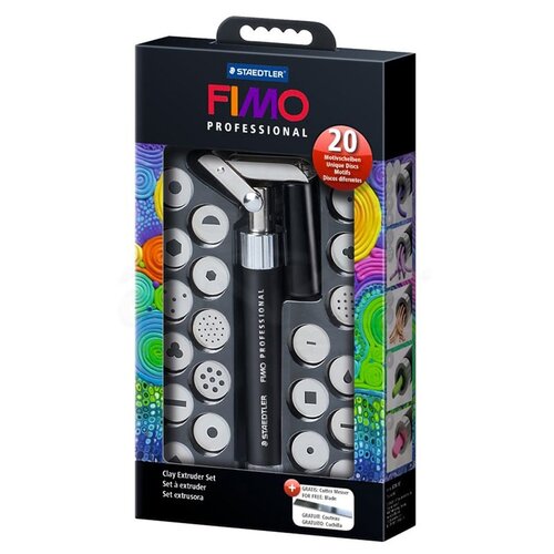 Fimo Professional Clay Extruder Set 20li Kil Makinesi 870017