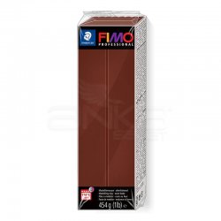 Fimo - Fimo Professional Polimer Kil 454g No:77 Chocolate