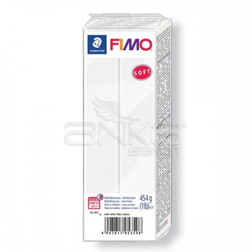 Fimo Soft Polimer Kil 454g 0 White