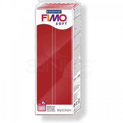 Fimo Soft Polimer Kil 454g 2 Christmas Red