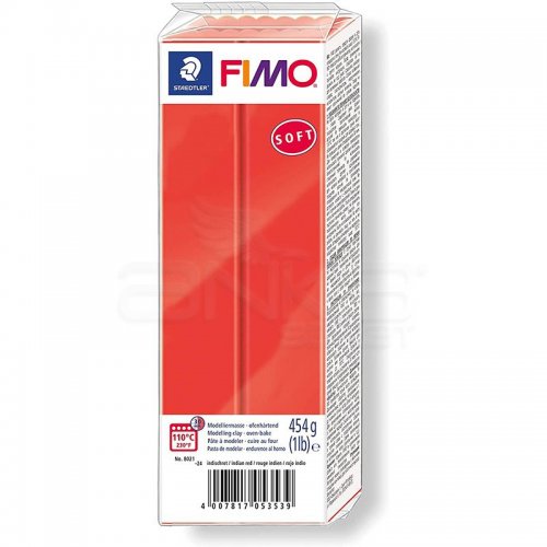 Fimo Soft Polimer Kil 454g 24 İndian Red