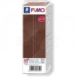 Fimo - Fimo Soft Polimer Kil 454g 75 Chocolate