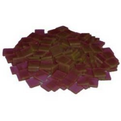 Folia - Folia Transparan Mozaik 10x10mm 190 Adet Kahverengi 57285
