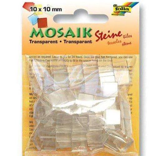 Folia Transparan Mozaik 10x10mm 190 Adet Şeffaf 57200 - 200 Şeffaf