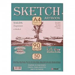 Folix - Folix Art Sketch Book Çizim Defteri 90g 50 YP (1)