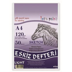 Folix - Folix Art Sketch Book Light Ivory Eskiz Defteri 120g 50 Yaprak (1)