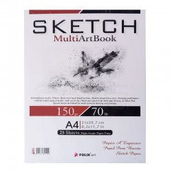 Folix - Folix Art Sketch Çok Amaçlı Çizim Defteri 150g 25 Yaprak (1)