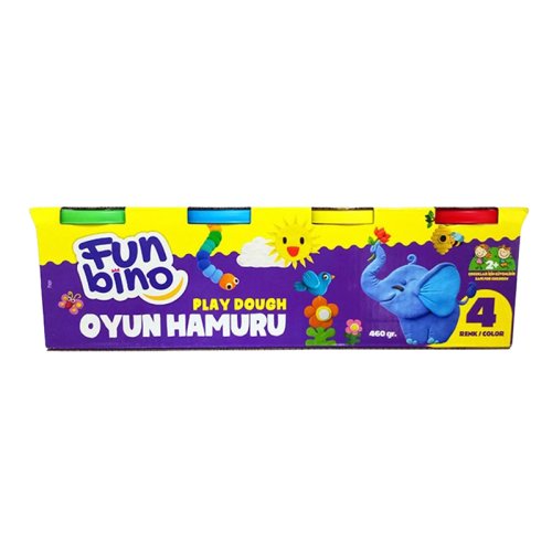 Fun Bino Oyun Hamuru 4lü