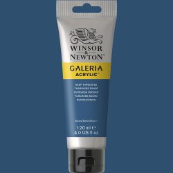 Touch - Galeria 120ml Akrilik Boya 232 Deep Turquoise