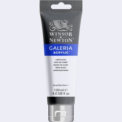 Daler Rowney - Galeria 120ml Akrilik Boya 337 Lamp Black