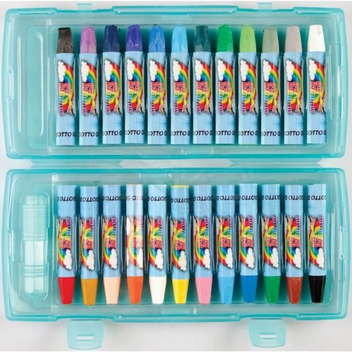 Giotto Big Rainbow - Plastik Kutulu Yağlı Pastel Boya 24 Renk – 295200