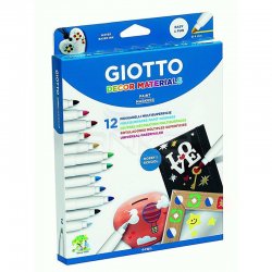 Giotto - Giotto Decor Materials Keçeli Kalem 12li 453400