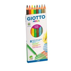 Giotto - Giotto Mega Kuru Boya Kalemi 8 Renk 225400