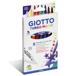 Giotto - Giotto Turbo Magic Keçeli Kalem 8 Renk