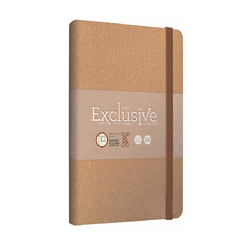 Gıpta Exclusive İplik Dikişli Ivory Defter 70g 120 Yaprak