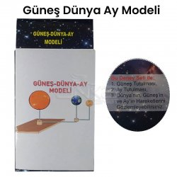 Anka Art - Güneş-Dünya-Ay Deney Seti Modeli