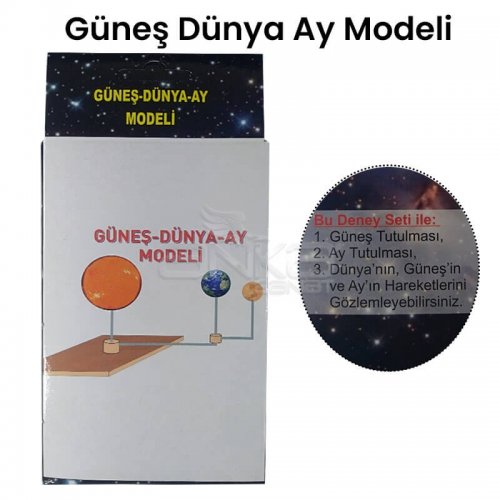 Güneş-Dünya-Ay Deney Seti Modeli