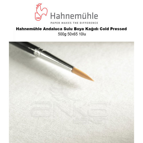 Hahnemühle Andaluca Sulu Boya Kağıdı 500g 50x65 10lu 10627164