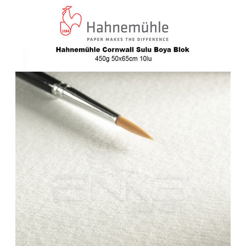 Hahnemühle Cornwall Sulu Boya Kağıdı Rough 450g 50x65cm 10lu