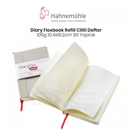 Hahnemühle Diary Flexbook Refill 100g 10.4x18.2cm 80 Yaprak