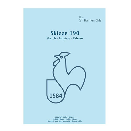 Hahnemühle Skizze 190 Eskiz Defteri A3 190g 50 Yaprak