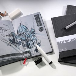 Hahnemühle Grey Book 120g 40 Yaprak - Thumbnail