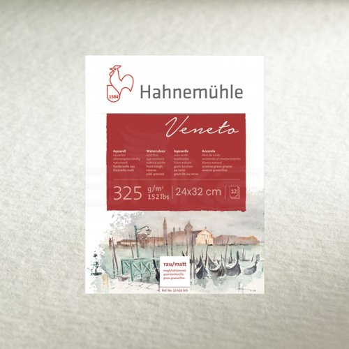 Hahnemühle Veneto Sulu Boya Blok 325g 24x32cm 12 Yaprak 10628504