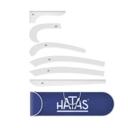 Hatas - Hatas Plastik Riga Cetvel Seti Çantalı 02170