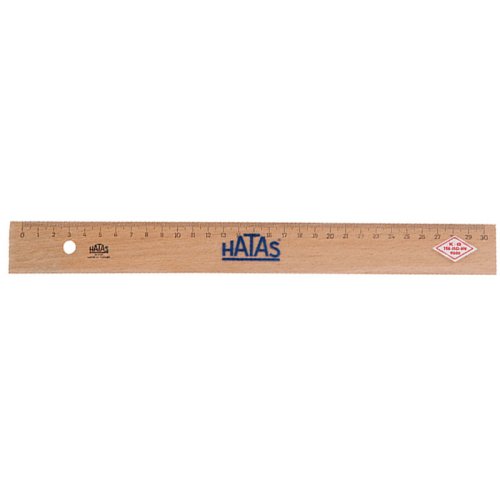 Hatas Ahşap Cetvel 30cm