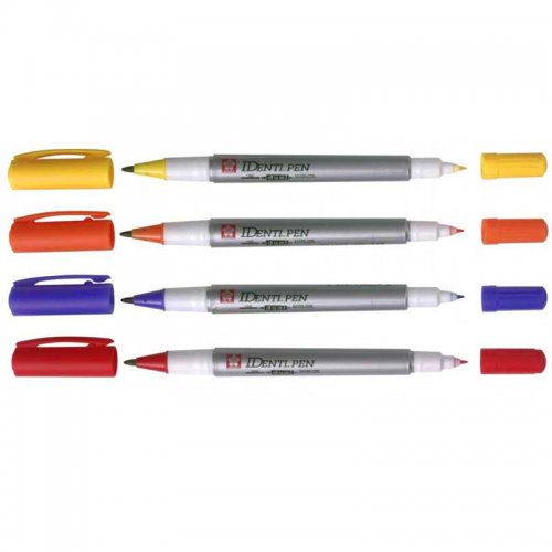 Identi Pen Çift Uçlu Marker Kalem Set 3